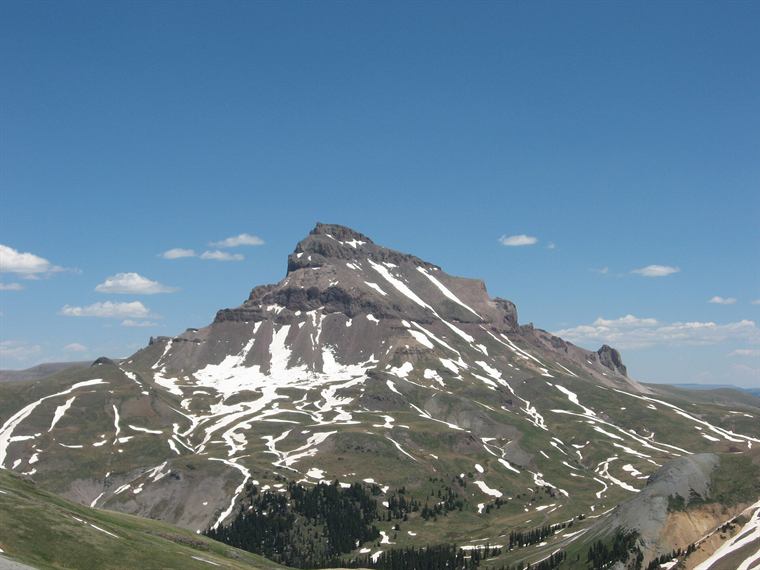 The San Juan Mountains above Durango